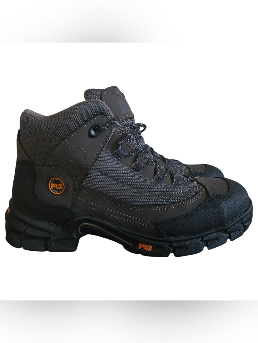 Timberland PRO 62 Boots Mens Size 10M Brown Leather 50501 Safety Toe